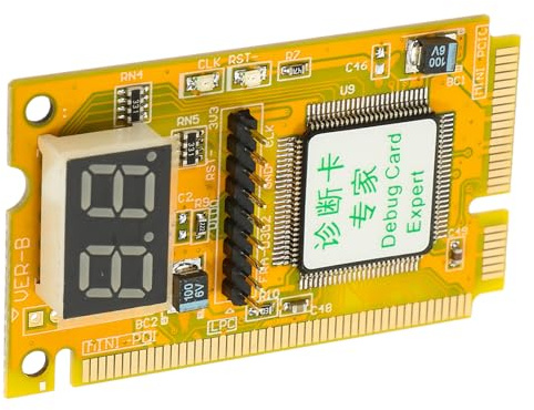 Generisch Praktischer Motherboard Tester mit LED Anzeige und Vielseitigem Mainboard Testverfahren für Laptop Werkzeugset und Technik Anwender