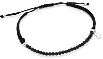 TOUS Pulsera de Espinelas para Mujer con Motivo en Plata de Primera Ley, Delicado y Elegante, Colección Color
