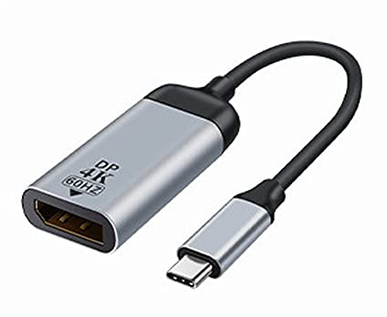 xiwai Cable adaptador USB-C tipo C a Displayport Monitor DP 4K 2K 60Hz para tablet, teléfono y ordenador portátil