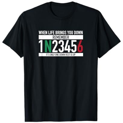 Motociclista del cambio de marchas de la motocicleta 1N23456 Camiseta