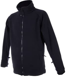 Security Line Artico - Chaqueta de invierno para hombre, forro polar ligero, manga larga (Negro, S)