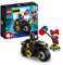 LEGO 76220 DC Batman Contro Harley Quinn, Set di Action Figure di Supereroi con Skateboard e Moto Giocattolo, Giochi per Bambini e Bambine dai 4 Anni