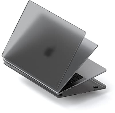 SATECHI Hartschalenetui für MacBook Pro 14 Zoll, ultradünnes und leichtes Eco-Hartschalenetui, für 2025, M5/M4/M3/M2/M1, voller Zugriff auf alle Anschlüsse – Dunkel