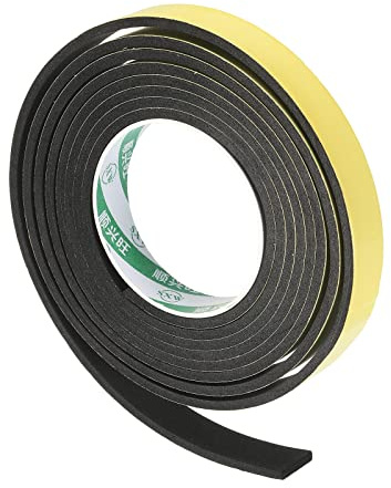 M METERXITY Single-Sided EVA Foam Tape - Sponge Adhesive Apply to Outdoor, Garden (20mmx4mmx3m, Yellow)