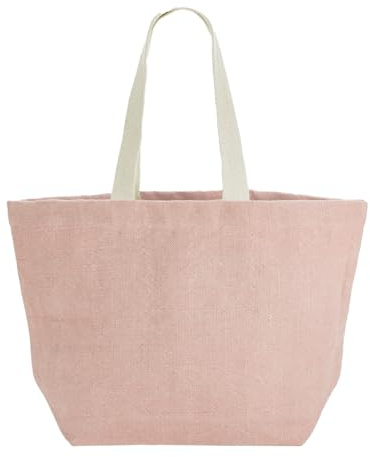Soft Washed Jute Beach Bag Strandtasche
