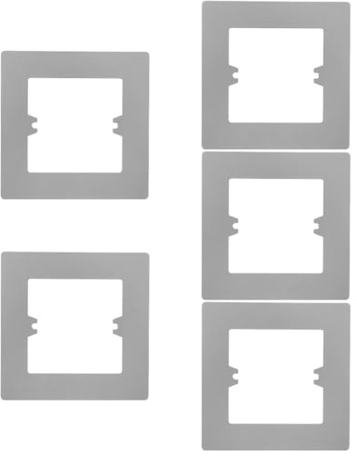 Angoily Decorative Wall Plate 4.33X4.33 Inch Pc Cover for Electrical Socket Blanking Hole Cover Light Switch Surround Plate for Home Commercial Use