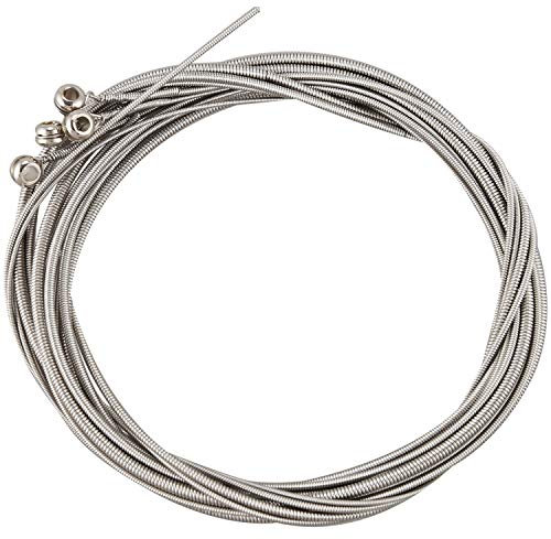 Lorrgasw Set di 4 Corde in Acciaio per Basso Elettrico A 4 Corde