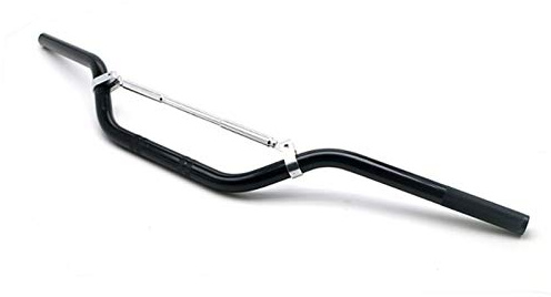 Motorcycle Handlebars,Motorbike Handlebar Aluminum Alloy 7/8 22mm Motorcycle Handlebars Handle Bars Motorbike For 50cc 70cc 110cc 125cc 140cc Dirt Pit Bike ATV Scooter(Black)
