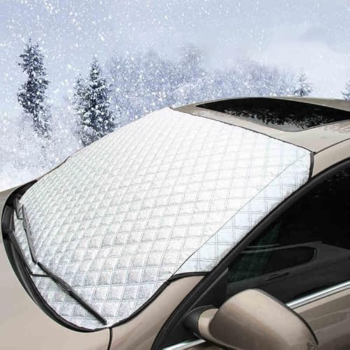 LJLBFB Protege Pare Brise Givre pour BMW 2 Series Gran Tourer 216d F46/218d F46/220d F46/220i F46, Thickening Protège Pare Brise Hiver Couverture Pare Brise pour Anti Givre Neige Glace UV Pluie