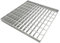 Natotela Gitterrost 500x500mm Abflussrost aus verzinktem Stahl Langlebige Hochleistungs Abflussgitter Einlaufrost für Auffangbecken quadratischer Einlaufrost für Entwässerung Kanalisation Dowmspout