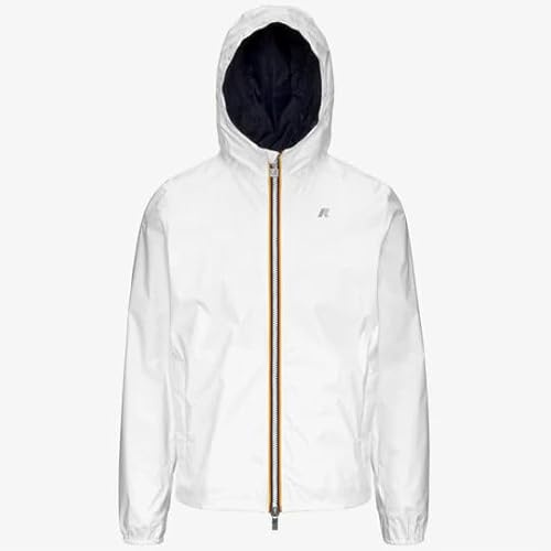 KWAY JAKE PLUS.2 REVERSIBLE WHITE-BLUE DEPTH K2124EW - Color: ALD TG.M