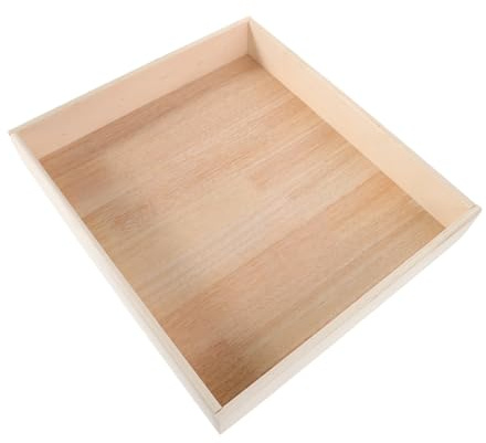 Beaupretty Mini Sandbox Sand Play Tray for Kids Toddlers Portable Square Indoor Desktop Sand Box Toy with Storage Container for Sensory Play and Travel