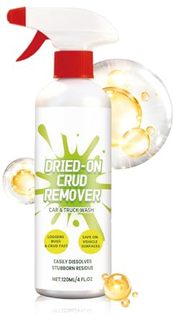 qixeuoa Detergente per parabrezza, 120 ml, liquido di pulizia universale ad azione rapida, spray per dettagli rapidi, per moto, auto, casa, veicoli a motore, garage, pneumatici, vernice,