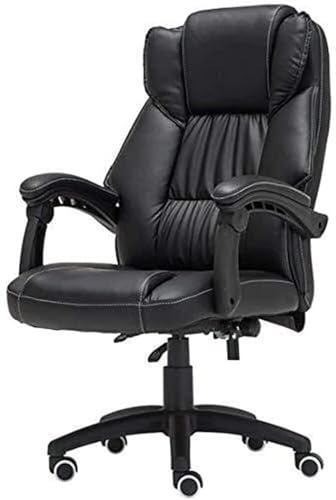 HTERWQEA Ergonomic High Back Office Chair Thick Seat Cushion Swivel Computer Desk Chair Adjustable Reclining Gaming Chair Comfortable Task Chair for Home Workstation Racing Style Executive Seating
