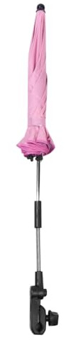 Ombrello per Passeggino Rosa, Facile da Installare