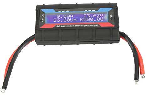 4.8V ~ 60V 150A Wattmetre de Haute Precision et Analyseur de Puissance RC avec le Rétro-Éclairage d'Affichage à Cristaux Liquides