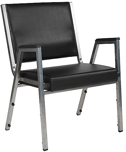 Flash Furniture Vinyl Bariatric Medical Chair, Black (XU604436701BKVY)