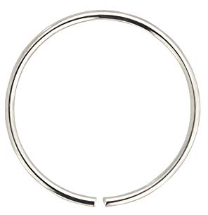 AZARIO LONDON Unisex Damen Herren - 14 Karat (585) Weißgold