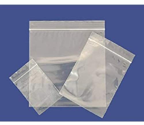 100 9 x 12.75 GRIPWELL® Grip Seal Bags | Reusable Clear Plastic Bags | Strong Resealable Zip Lock | Polythene Packaging for Food Storage Jewellery Medicine Herbs 22.8cm x 32cm A4