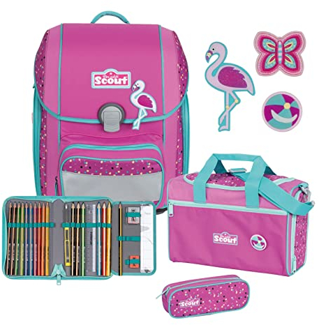 Scout Genius Schulranzen-Set 4tlg.