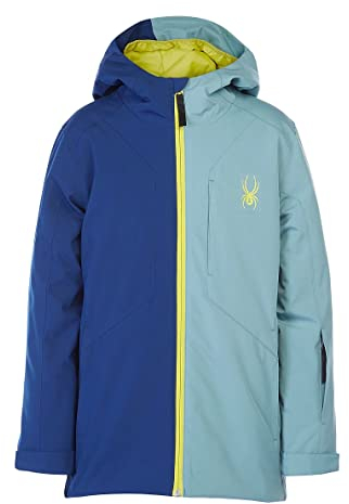 Spyder Jungen Chief Skijacke, Open Blue, 176 EU (Herstellergröße: XL)