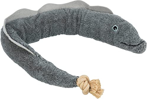 Trixie Hundespielzeug Aarl Karl, groß – Plüschtier für Hunde, 94 cm | Kuscheliger Spielgefährte aus weichem Plüsch – zum Schmusen, Tragen und Spielen für Welpen und erwachsene Hunde – Be Nordic