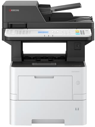 Kyocera Ecosys MA4500fx Multifunktionsdrucker Schwarz Weiss, 45 Seiten pro Minute. Drucker Scanner Kopierer, Faxen. 100+500 Blatt Papierzufuhr, Gigabit LAN, Mobile Print Funktion