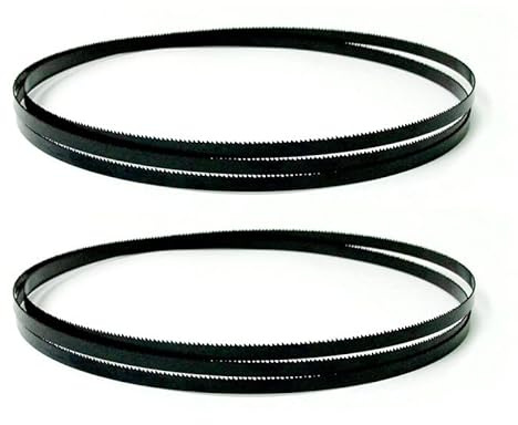 2 pièces Lames de scie à Ruban en Carbone 2240mm x 6.3mm scie à Ruban 3 4 10 14 TPI Outils de Travail du Bois for Bas 315/316/317/318, Makita (Color : 3TPI, Size : Multipurpose Cutting_0.5MM)