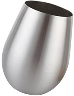 ABOOFAN 18oz Egg-Shaped Stainless Steel Cup Wine Mug for Reusable Tumbler Shatterproof Portable