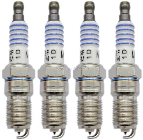 4 Stück/Los SP432 Platinum Zündkerze kompatibel mit Ford FOCUS kompatibel FIESTA kompatibel COUGAR kompatibel RANGER kompatibel MONDEO kompatibel Audi A6 A8 Autostecker T20TT AGSF32FM SP-432 Zündkerze