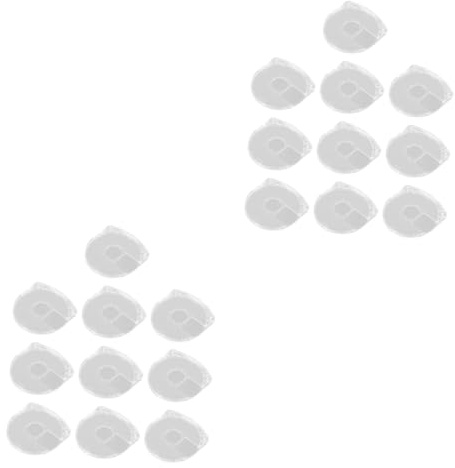GLEAVI 2 Set Fodral Shell Spel Skivlagringshållare Spel Skivskal Skivhållare tillbehör Skivbärande Förvaringsfodral Skivförvaringsfodral Skivfodral 10 st*2