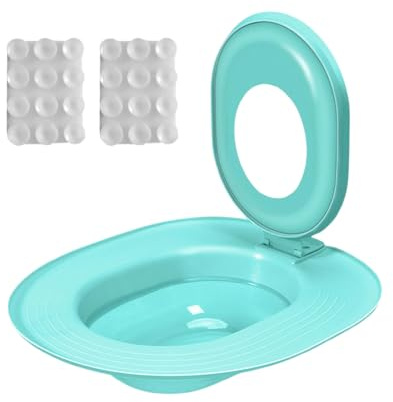 Cat Toilettensitz-Trainingskit, Kätzchen-Töpfchen-Trainingssitz, Wiederverwendbare Katzen-Toilettentrainer, Robuste Und Sicherheit, Lecksicher Und Nicht-Stick-Design, 39 X 36,5 Cm/15.35x14,37 Zoll Für