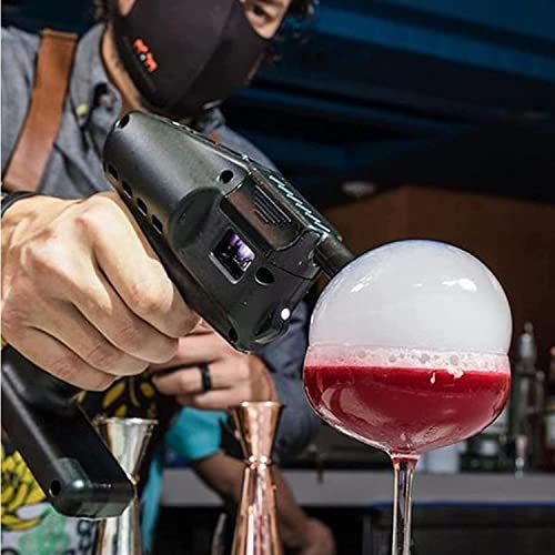 FLNOZAMZ Cocktail Smoker Kit,Flavor Blaster Smoke Infuser Cold Smoke Bubble Gun for Classy Smoke,Smoking Gun Food Smoker, Infused Cocktails, Wine