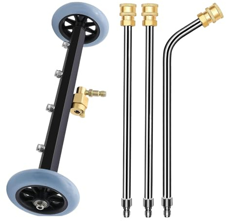 Idropulitrice per Sottoscocca,Sgrossatore Sottoscocca Lavapressione 40 Cm - Spruzzatore Potente - Autolavaggio Garage Veicoli Esterni Autocarri