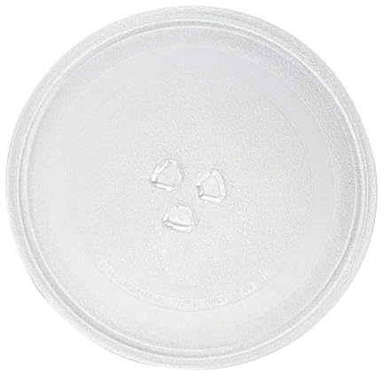 Mikrowellenteller, Ersatz-Mikrowellenteller, Robuster Universeller Drehteller Aus Glas, Runder Ersatzteller