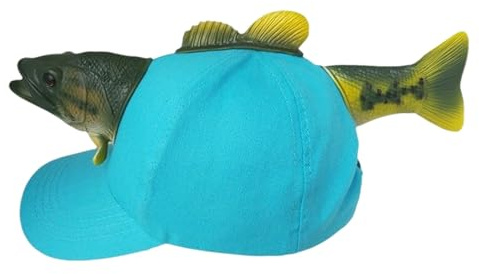 3D fiskmössa, rolig djurmössa, tecknad fiskmotiv, plyschmössa, baseballkeps, män, kvinnor, barn, mössa, retro, justerbar bomull, enfärgad, solhatt