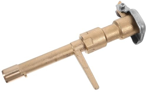 VALICLUD Vanne D'arrosage Rapide en Cuivre 6 Points Mâle, Raccord d'eau de Jardin Enterré pour Pelouse, Sortie d'eau Solide pour Système D'irrigation Extérieur, Kit Complet de Vanne