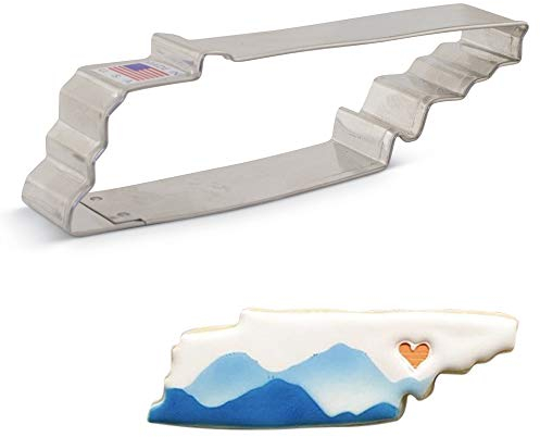 Ann Clark Cookie Cutters Tennessee Cookie Cutter, 10.16 cm