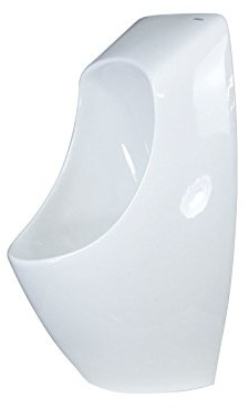 Urimat Ceramic Wasserloses Urinal aus Keramik - 6, Farbe:Weiß (Glänzend)
