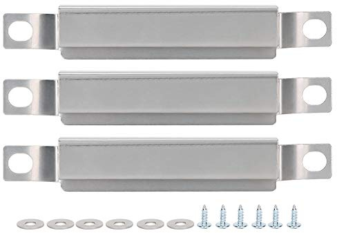 Gasgrill Cross Over Burner, Universal Edelstahl Gasgrill Crossover Rohr, Verstellbar Ersatz Ersatzteile für Charbroil Performance 463673517