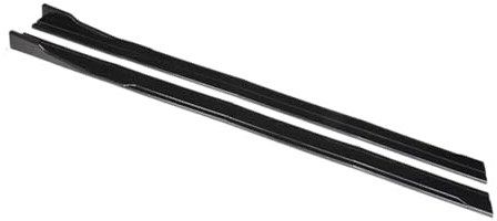 Auto Schweller 2,2 M Seitenschweller Stoßstangenverlängerung Rocker Splitter Diffusor Winglet Flügel Für VW Für Golf 6 MK6 Für GTI Für GTD 2009–2013 Trittbretter Seitenschweller (Farbe : Kohlefaser-O