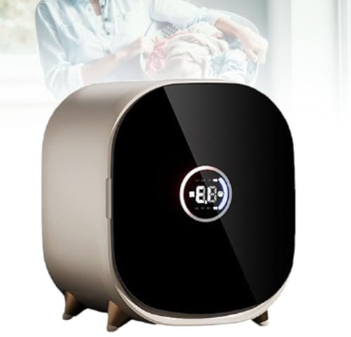 ZyKnaurral Pequeña Secadora eléctrica, Secadora de Ropa portátil con Pantalla táctil LCD, Secadora de condensación, Secadora, Capacidad de 0,8 kg, Adecuada para Apartamentos y caravanas