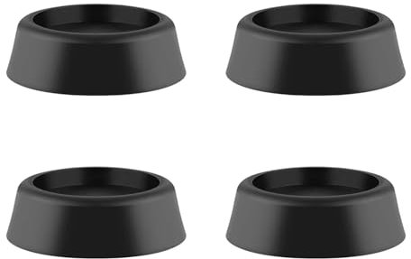GSCLZ 4 Stück Möbel-Anti-Vibrations-Pads, geräuschreduzierende Gummifüße for Waschmaschinen, Universal-Bein-Basismatten