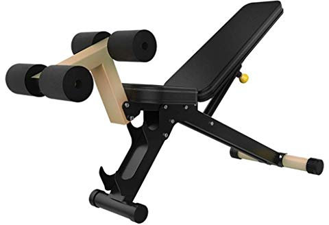 asdchZen Verstellbare Hantelbank, Multifunktions-Hantelbank, Sit-Ups, Fitnessgerät, Bankdrücken Für Gewichtheben, Krafttraining – Tragkraft 120 Kg
