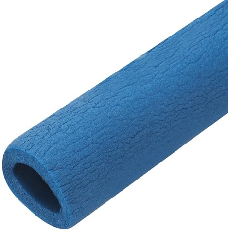QUARKZMAN 1 x 0.5m Rohrisolierung Schaumstoff, Durchmesser 20mm Isolierstärke 7mm Heizungsrohr Verkleidung für Fitnessgeräte, Rohre, Handhaben (Blau)