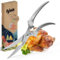kjøk Premium Forbice da Cucina per pollame in acciaio inox - Forbice multiuso perfetta come forbice da trancio per pollo, oca o anatra, l’alleato ideale per ogni Chef in cucina