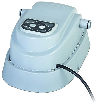 NGBFF Poolheizung Elektrisch, Digital gesteuerte Poolheizung, for Poolarbeiten mit 400–4500 Gal/1520–17035 l, mit 1000 Gal/h (3785 l/h) Filter