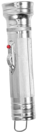 DOITOOL Linterna Antigua de Metal Retro Pequeña Linterna Vintage Portátil sin Pilas para Exteriores y Camping Clásica de Aluminio para Actividades al Aire Libre