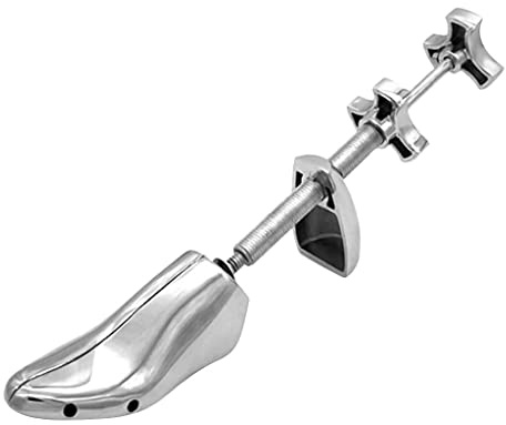 KiBcsLic Ensanchador de Zapatos de Metal, Extensor de Zapatos, Longitud Y Ancho Ajustables, Unisex, L 39-45