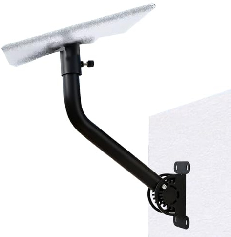 Per Il Montaggio 'Antenna,Montaggio in Metallo Stabile Verticale e Preciso | Supporto Per Antenna Da | Per Uso Con, Campeggio, Esterno, Casa E Parete Per Satellitare